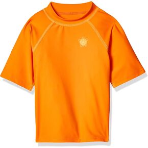 Girls' Baby Unisex Short Sleeve Rash Guard UPF 50+