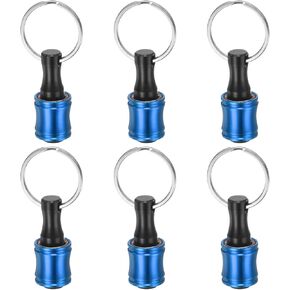 HARFINGTON 6PCS Bit Holder 1/4" Hex Shank Portable Aluminum Alloy Quick Change Extension Bar Screwdriver Drill Screw Adapter Tool for Impact Driver, Yellow in Kuwait