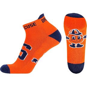 NCAA Syracuse Orange Men's Footie Socks