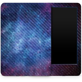 MightySkins Carbon Fiber Skin Compatible with Amazon Kindle 6-inch 11th Gen (2022) Full Wrap - Nebula | Protective Textured Carbon Fiber Finish | Easy to Apply | Made in The USA