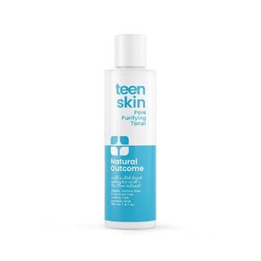 Acne Clarifying Face Toner for Teens by Natural Outcome Skin Care - Salicylic Acid Facial Astringent to Clear Acne & Purify Pores - Fragrance Free, Alcohol Free 6.7 oz