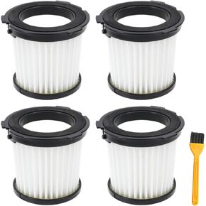 4 عبوات من مرشحات WA6077 للمكنسة الكهربائية Worx WX030L، متوافقة مع مكنسة WORX WX030L.9 20V Cube Vac المدمجة، مناسبة للمكنسة الكهربائية المدمجة WORX WX030L in Kuwait
