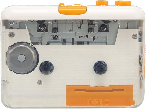 محول كاسيت USB، مسجل كاسيت صغير محمول لتحويل MP3، مشغل شريط التوصيل والتشغيل مع سماعة أذن لأجهزة iPod PC in Kuwait