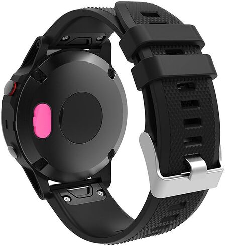 LDFAS Fenix 8/7/7S/7X 5/5S/CIRQA Band/6S 6 6X Charger Port Protector, Silicone Dust Plug Anti-dust Plugs Compatible for Garmin Venu 2/Vivoactive 3/4/Instinct 2/Forerunner 45S/245/945, Black in Saudi Arabia