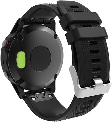 LDFAS Fenix 8/7/7S/7X 5/5S/CIRQA Band/6S 6 6X Charger Port Protector, Silicone Dust Plug Anti-dust Plugs Compatible for Garmin Venu 2/Vivoactive 3/4/Instinct 2/Forerunner 45S/245/945, Black in Saudi Arabia