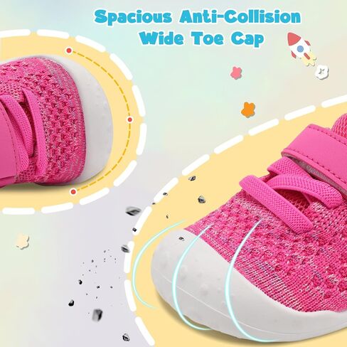 LeIsfIt Baby Shoes Girls Boys First Walking Shoes Infant Sneakers Crib Shoes Lightweight Non-Slip Shoes in Saudi Arabia