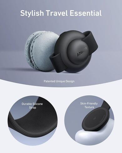 شاحن Anker MagSafe متوافق مع MagGo UFO 3 في 1، محطة شحن لاسلكية iPhone 16، معتمد من Qi2 بقدرة 15 وات، وسادة شحن قابلة للطي للسفر، لهاتف iPhone 15/14/13/12، AirPods، وساعة Apple (ليس بنك طاقة) in Kuwait