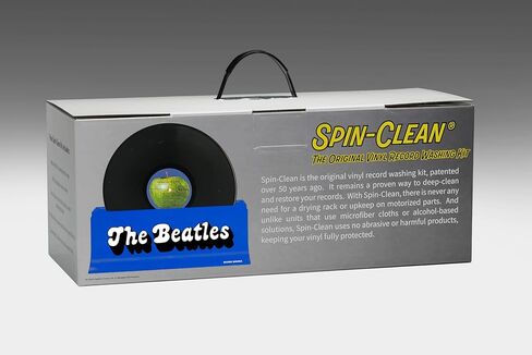 المجموعة الكاملة لغسالة تسجيلات الفينيل Spin-Clean® | البيتلز الأزرق طبعة محدودة | منظف ​​تسجيلات الفينيل | مثالية لـ 33 و48 و78 دورة في الدقيقة in Kuwait