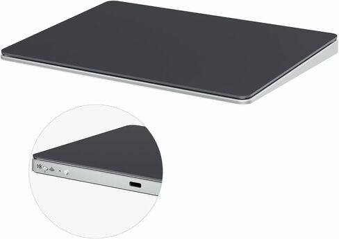 Zexxivop Bluetooth Touchpad Multi-function gestures Wireless Trackpad Rechargeable for Windows OSX/Laptop/PC/MAC (black) in Kuwait