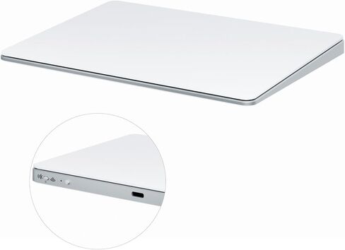 Zexxivop Bluetooth Touchpad Multi-function gestures Wireless Trackpad Rechargeable for Windows OSX/Laptop/PC/MAC (black) in Saudi Arabia