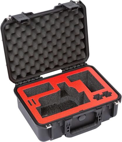 SKB Cases iSeries 1510-6 Injection Molded Mil-Standard Waterproof Case with Foam Interior for Canon XA11, XA15, XA40, XA45 Camcorder and Other Accessories in Saudi Arabia