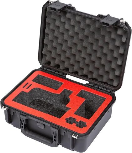 SKB Cases iSeries 1510-6 Injection Molded Mil-Standard Waterproof Case with Foam Interior for Canon XA11, XA15, XA40, XA45 Camcorder and Other Accessories in Saudi Arabia