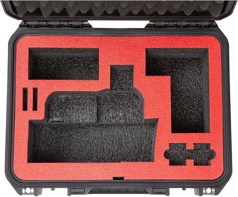 SKB Cases iSeries 1510-6 Injection Molded Mil-Standard Waterproof Case with Foam Interior for Canon XA11, XA15, XA40, XA45 Camcorder and Other Accessories in Saudi Arabia