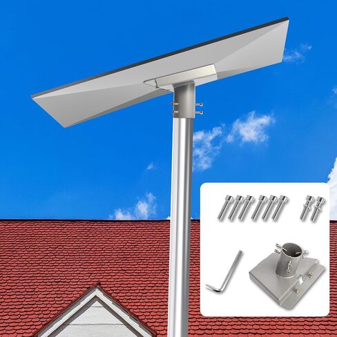 محول أنابيب Starlink Gen 3، للطبق القياسي Starlink Gen 3، حامل لـ Starlink، Starlink V3 Mount Plate السقف Mount Starlink Gen 3 Mount Kit Gen3/V3 Starlink Standard Dish Mount Plate in Kuwait