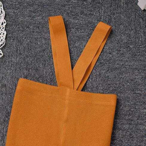 IBTOM CASTLE Infant Baby Girl Boy Ribbed Leggings Suspender Pants High Waist Fall Overalls Knit Tight Pantyhose Warm Stocking in Saudi Arabia