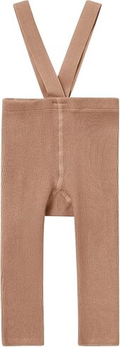 IBTOM CASTLE Infant Baby Girl Boy Ribbed Leggings Suspender Pants High Waist Fall Overalls Knit Tight Pantyhose Warm Stocking in Saudi Arabia