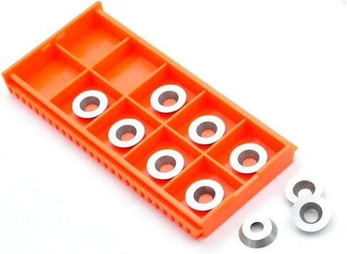 Ci0 5/8 inch(16mm) Round Carbide Replacement Cutter Inserts Fit for Full and PRO Size Finisher Wood Turning Lathe Tools, 10 pcs in Kuwait