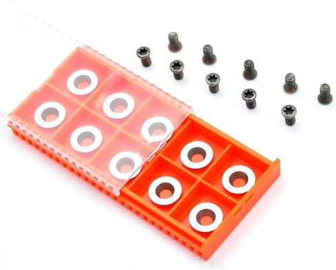 Ci0 5/8 inch(16mm) Round Carbide Replacement Cutter Inserts Fit for Full and PRO Size Finisher Wood Turning Lathe Tools, 10 pcs in Kuwait