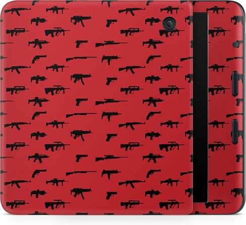 E-Reader Skin Compatible with Kobo Libra Colour (2024) - Guns - Premium 3M Vinyl Protective Wrap Decal Cover - Easy to Apply | Crafted in The USA by MightySkins in Kuwait