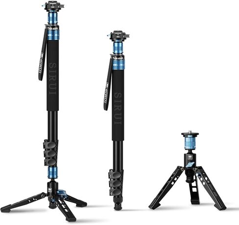 SIRUI 75.8"/192.5cm Aluminum Camera Monopod with Feet, QR Plate in Kuwait