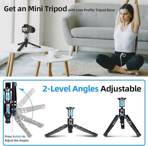 SIRUI 75.8"/192.5cm Aluminum Camera Monopod with Feet, QR Plate in Kuwait