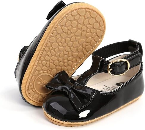 Baby Boys Girls Shoes Mary Jane Flats Dress Shoe Infant Baby Walking Moccasinss Newborn Crib First Walkers in Saudi Arabia