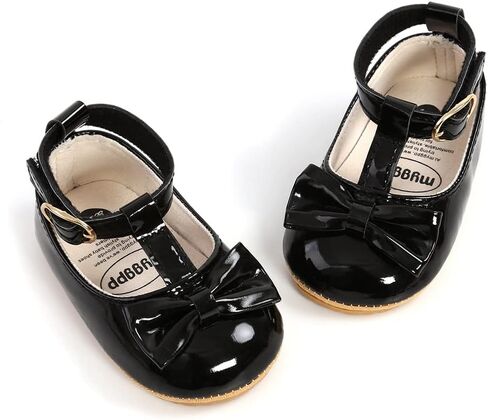 Baby Boys Girls Shoes Mary Jane Flats Dress Shoe Infant Baby Walking Moccasinss Newborn Crib First Walkers in Saudi Arabia