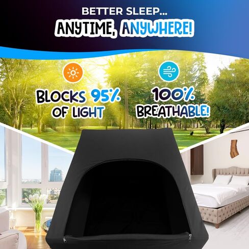 سلسلة Sleep'N'Shade PRO - غطاء Blackout Pack N Play مع حقيبة شاشة فيديو - غطاء سرير الأطفال المظلة الأكثر قتامة للسفر أو اللعب أو النوم - للأعمار من 4 أشهر فما فوق in Saudi Arabia
