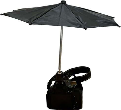 360° Swivel Camera Umbrella with Hot Shoe,Camera Sun Shade,Camera Rain Cover (Large-50cm) in Saudi Arabia