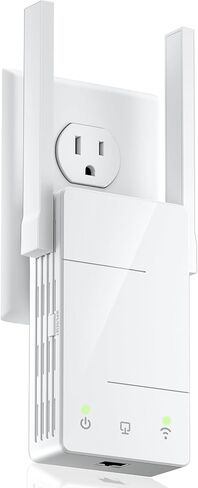 2024 Extendtecc WiFi Extender Signal Booster, 10000 Sq.ft Long Range Internet Extender WiFi Booster for Home, 84% Faster | Broader Than Ever, WiFi Repeater W/Ethernet Port, 1-Tap Easy Setup in Kuwait