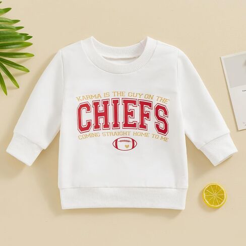 Toddler Baby Boy Girl Football Outfit American Football Crewneck Sweatshirt Shirt 2024 New Trend Football Clothes in Saudi Arabia