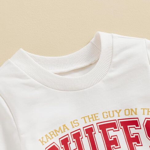Toddler Baby Boy Girl Football Outfit American Football Crewneck Sweatshirt Shirt 2024 New Trend Football Clothes in Saudi Arabia