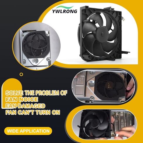 Internal Cooling Fan for Xbox Series S Console Fan Cooler Replacement CPU Cooling Fan with Repair Tools(7 Blades) in Saudi Arabia