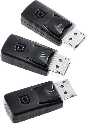 DP - قابس محاكي DisplayPort Display Emulator EDID (قابس DP الدمي 2560x1600@60 هرتز-3840x2160@17 هرتز) - 3 عبوات in Saudi Arabia