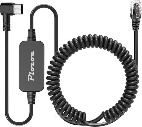 Radar Detector Cable with USB C to RJ11 Plug,Power Cable for Radar Detectors,USB 5V-12V Power Cable,for Escort Uniden Radenso XP Beltronics Cobra Whistler Radar Detector(RJ11-6.56FT) in Kuwait