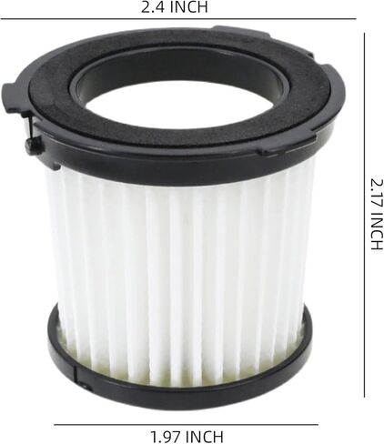 4 عبوات من مرشحات WA6077 للمكنسة الكهربائية Worx WX030L، متوافقة مع مكنسة WORX WX030L.9 20V Cube Vac المدمجة، مناسبة للمكنسة الكهربائية المدمجة WORX WX030L in Kuwait