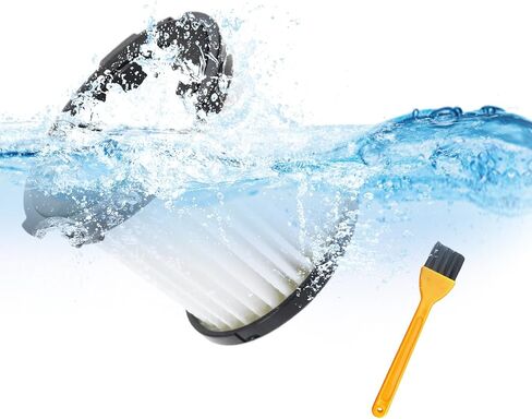 4 عبوات من مرشحات WA6077 للمكنسة الكهربائية Worx WX030L، متوافقة مع مكنسة WORX WX030L.9 20V Cube Vac المدمجة، مناسبة للمكنسة الكهربائية المدمجة WORX WX030L in Kuwait