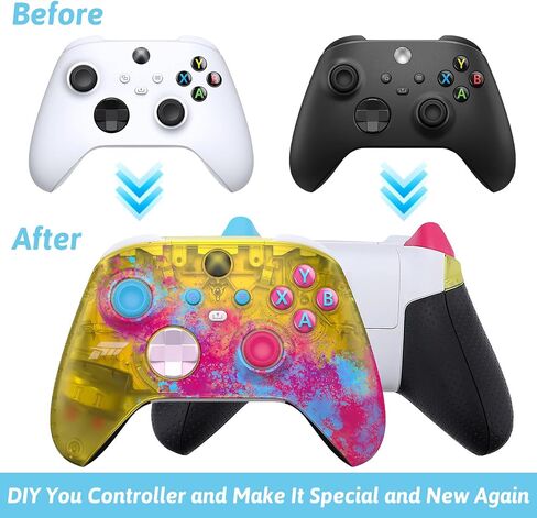 Replacement Shell&Accessories Kit for Xbox One Series S/X Controller,Housing Shell Set for Forza Horizon 5 Limited Edition,Compatible with Xbox Series X/S Controller(Controller NOT Include) in Saudi Arabia