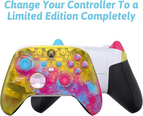 Replacement Shell&Accessories Kit for Xbox One Series S/X Controller,Housing Shell Set for Forza Horizon 5 Limited Edition,Compatible with Xbox Series X/S Controller(Controller NOT Include) in Saudi Arabia