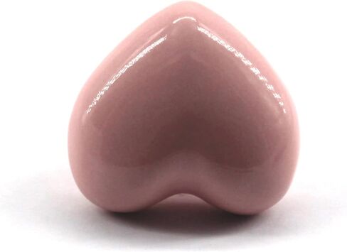 Pink Door Knobs Ceramic Drawer Pull Handle Kids Room Cupboard Knobs with Screws (8 Pieces Come with Screws and Shims) in Saudi Arabia