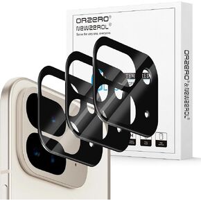 Orzero (3 Pack) Compatible for Google Pixel 9 Pro Fold Camera Lens Protector, Tempered Glass 9H Anti-Scratch Case Friendly Does Not Affect Night Shots and Flash