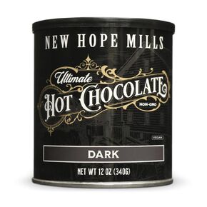 Ultimate Hot Chocolate, By NEW HOPE MILLS, NON-GMO, 16oz, Vegan (Ultimate Caramel)