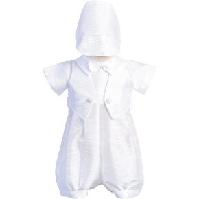 Baptism outfits for Boys, Baby Boy Christening Outfit, Baptismal Romper Clothes - Ropa de Bautizo para Niño Bebe