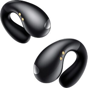Ultra Open Ear Clip Earbuds - Over The Ear Headphones Wireless Bluetooth, Waterproof Bone Conduction Earbuds for Fitness and Running, Secure Fit for Small Ears, Sweat-Resistant for Workouts