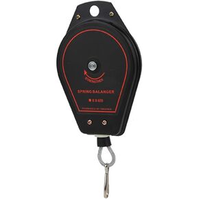 Fafeicy New Spring Balancer, Spring Balancer 0.6-2.0 Kg Capacity Retractable Holder Hanger Tool Assemblyline Fixtures Black, Maintenance Kits, Fafeicy267pg4wc9e