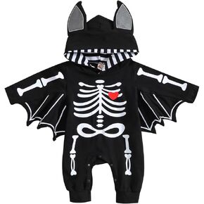 Little Boys one-piece Outfit Boys Black Romper