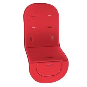 Universal Baby Stroller Cushion Seat Liner Breathable Pram Pushchair Mat Pad Solid Color (Red)