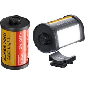 TTARTISAN Magnetic LED Light, Rechargeable Mini LED Camera Light 3000K/4500K/6000K CRI95+ for Photography, Super Mini, Magnetic Mount with 0-180 Degrees Adjustment, Lanyard Hole