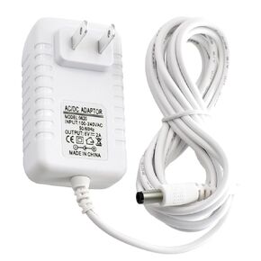 Snugapuppy Charger Replacement for Fisher Price/Ingenuity Swing, 6V AC Power Cord for Baby Swing,10Ft Charging Cable, White