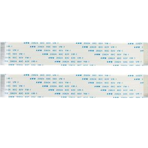 whiteeeen 2pcs Flexible Ribbon Cable 21 Pins Replacement for Sega Saturn CD Drive
